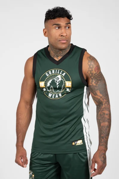 Gorilla Wear men's tank top Orlando Jersey – green