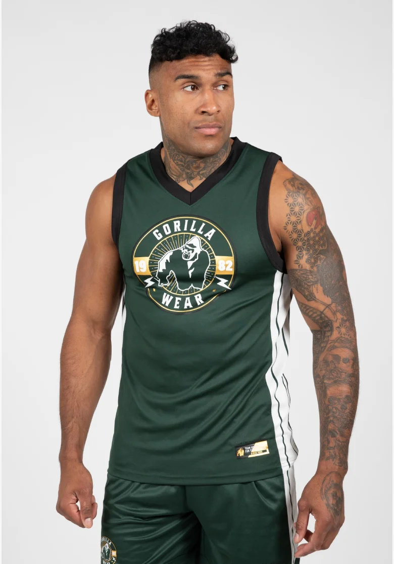 Gorilla Wear men's tank top Orlando Jersey – green