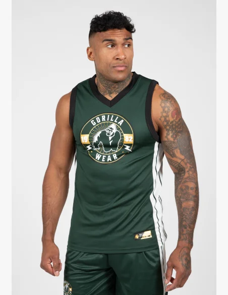 Gorilla Wear men's tank top Orlando Jersey – green