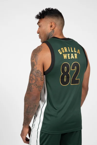 Gorilla Wear men's tank top Orlando Jersey – green 2