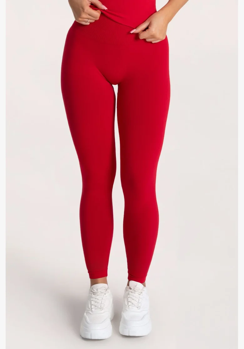 Gym Glamour Leggings Second Skin push up Red