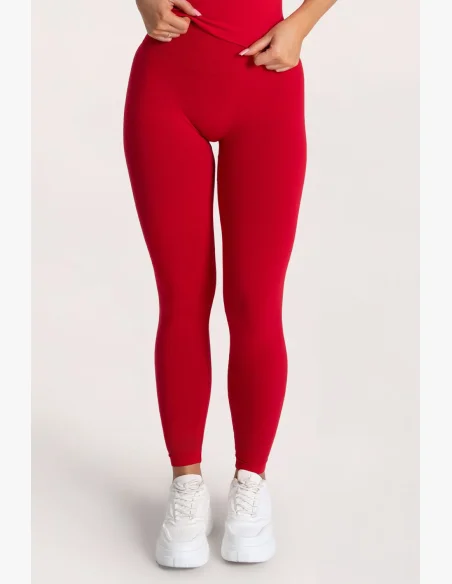 Gym Glamour Leggings Second Skin push up Red
