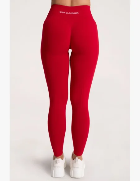 Gym Glamour Leggings Second Skin push up Red