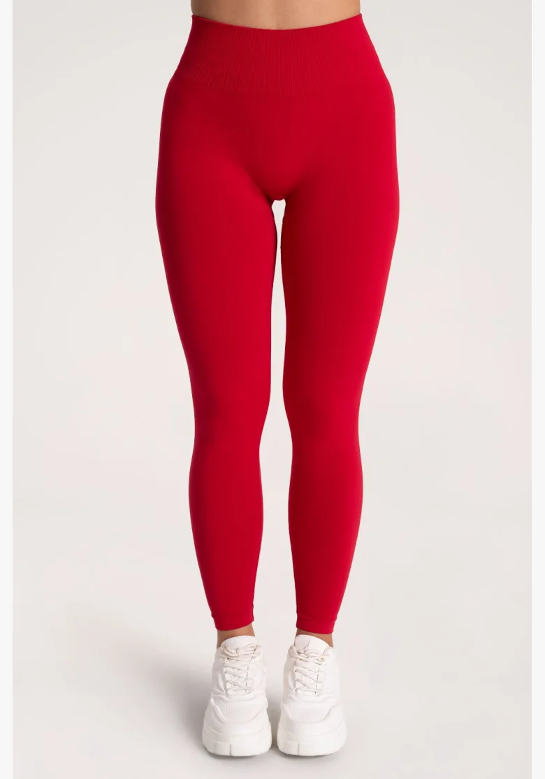 Gym Glamour Leggings Second Skin push up Red