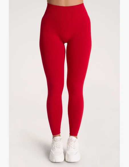 Gym Glamour Leggings Second Skin push up Red