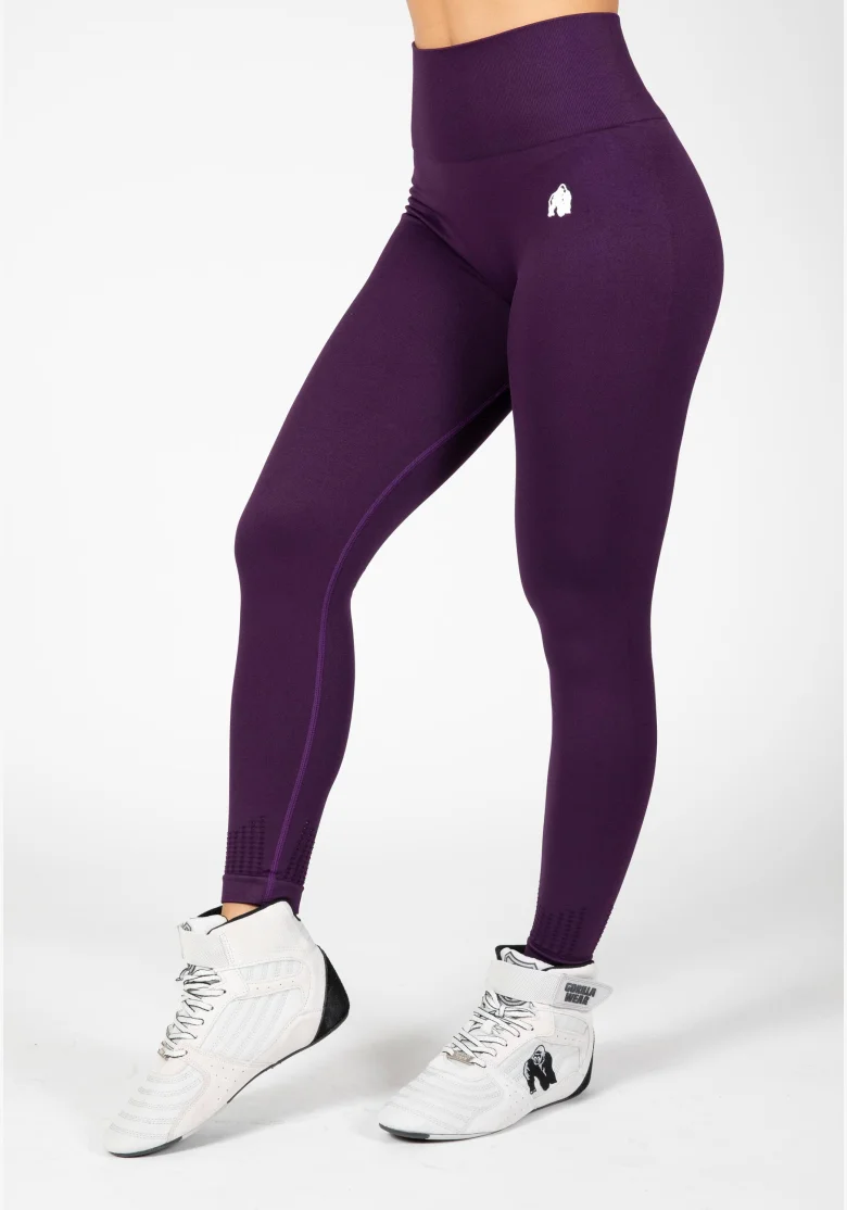 Gorilla Wear women's seamless leggings Neiro – purple
