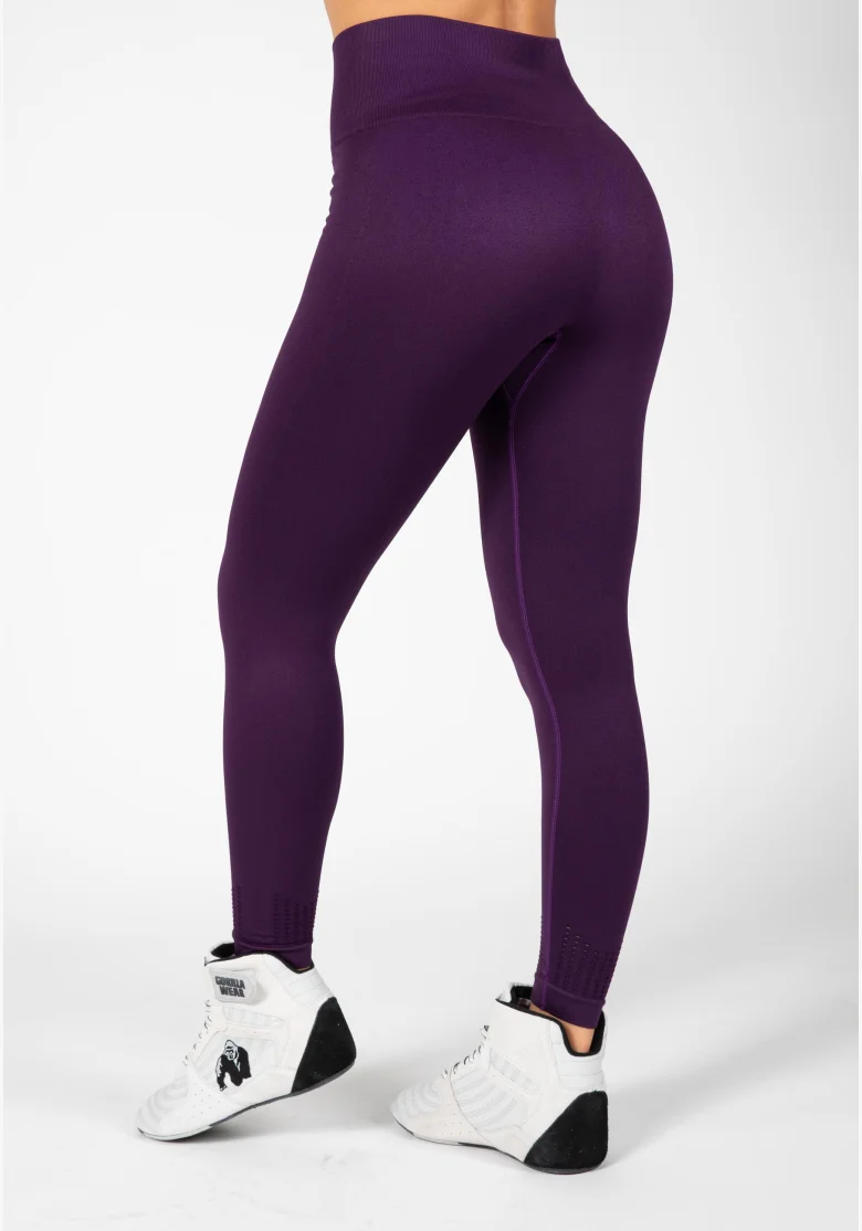 Gorilla Wear women's seamless leggings Neiro – purple