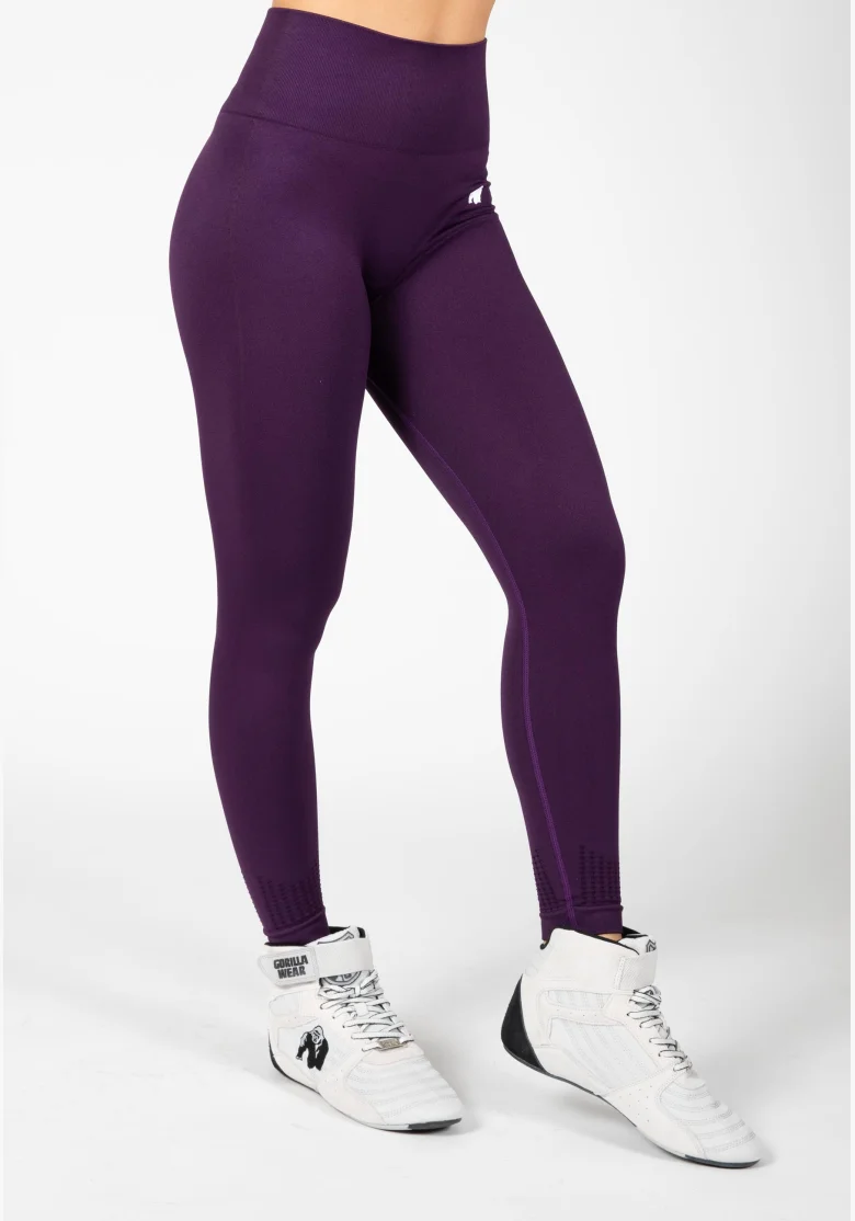 Gorilla Wear women's seamless leggings Neiro – purple
