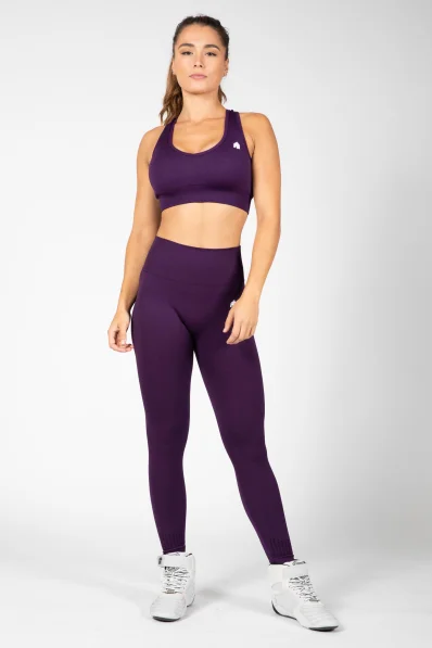Gorilla Wear women's seamless leggings Neiro – purple