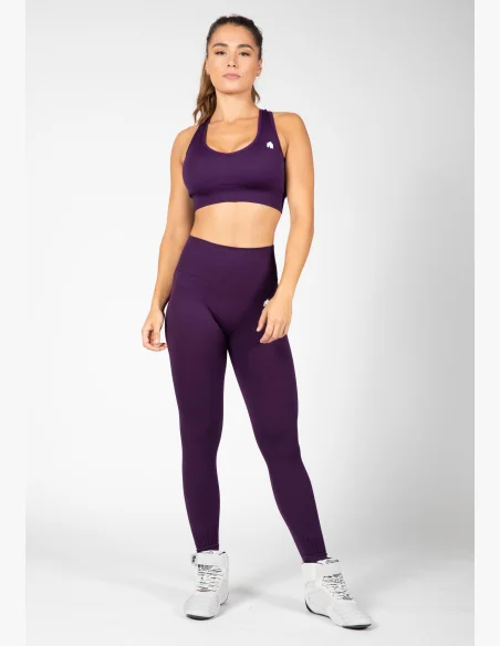 Gorilla Wear women's seamless leggings Neiro – purple