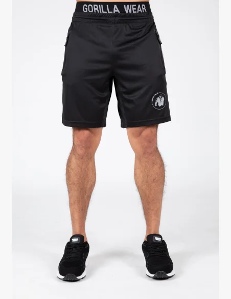 Gorilla Wear men's shorts Atlanta – black/grey