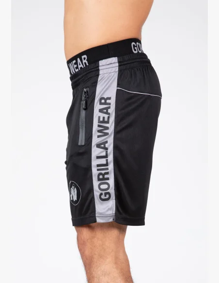 Gorilla Wear men's shorts Atlanta – black/grey