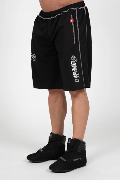 Gorilla Wear men's Marlow Mesh shorts – black / gray