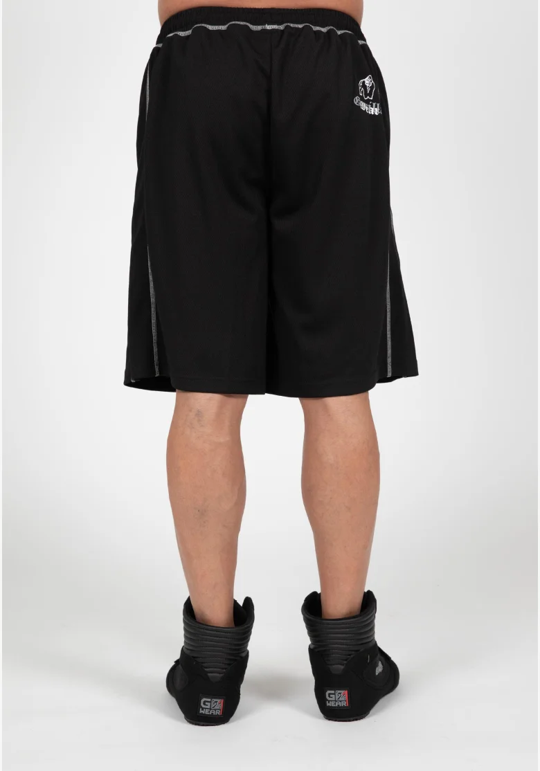 Gorilla Wear men's Marlow Mesh shorts – black / gray