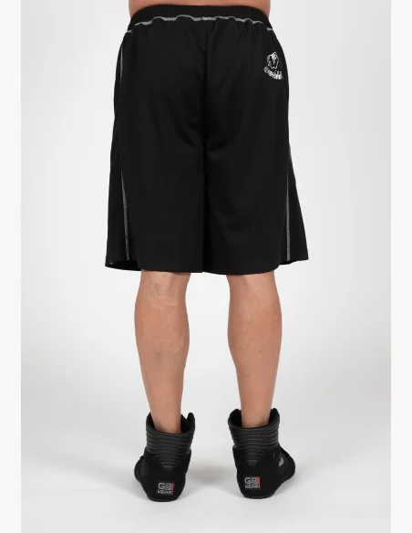 Gorilla Wear men's Marlow Mesh shorts – black / gray