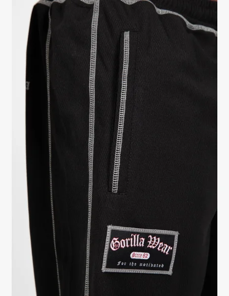 Gorilla Wear men's Marlow Mesh shorts – black / gray