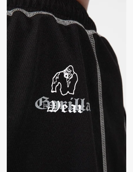 Gorilla Wear men's Marlow Mesh shorts – black / gray