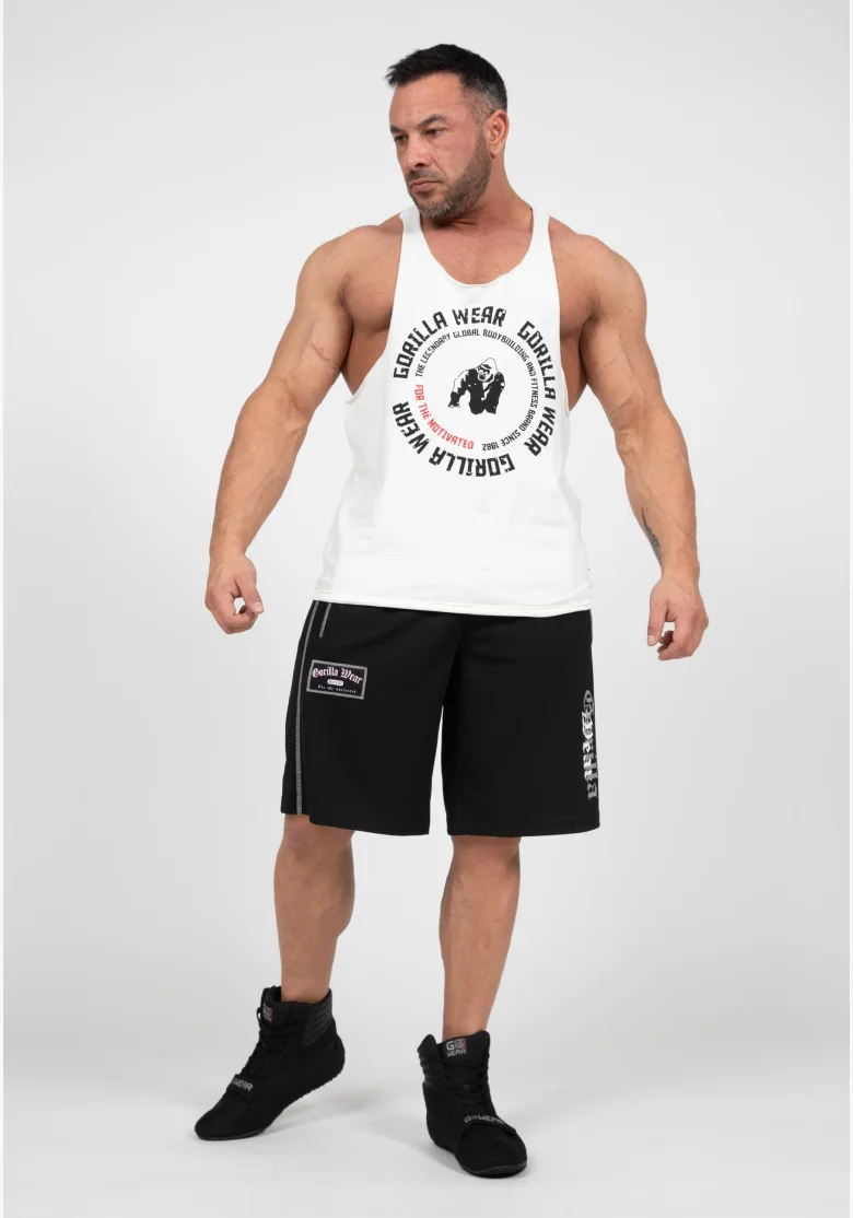 Gorilla Wear men's Marlow Mesh shorts – black / gray