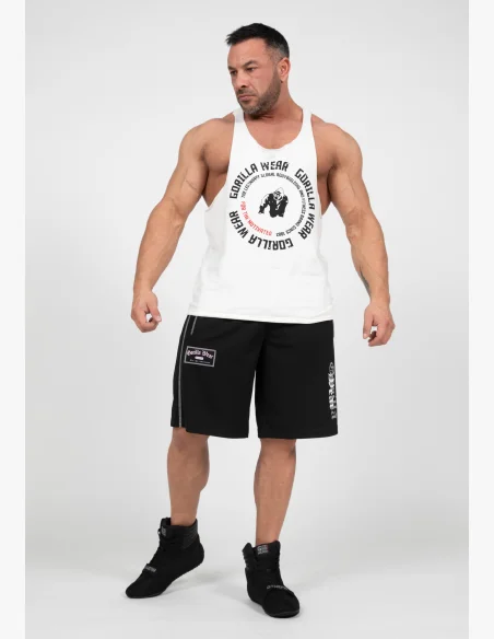 Gorilla Wear men's Marlow Mesh shorts – black / gray
