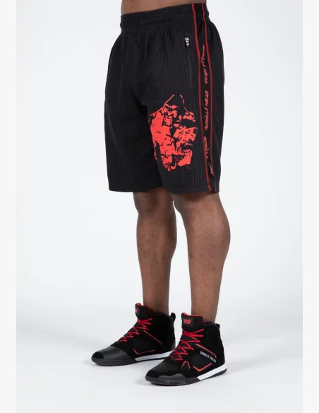 Gorilla Wear men's shorts Buffalo Old School – black / red