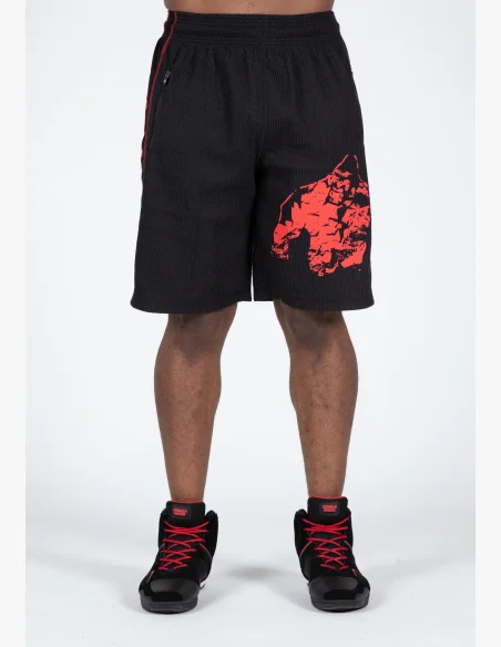 Gorilla Wear men's shorts Buffalo Old School – black / red