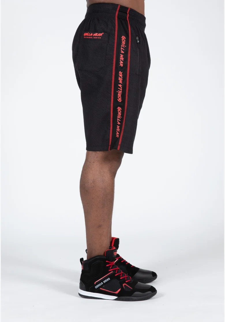 Gorilla Wear men's shorts Buffalo Old School – black / red