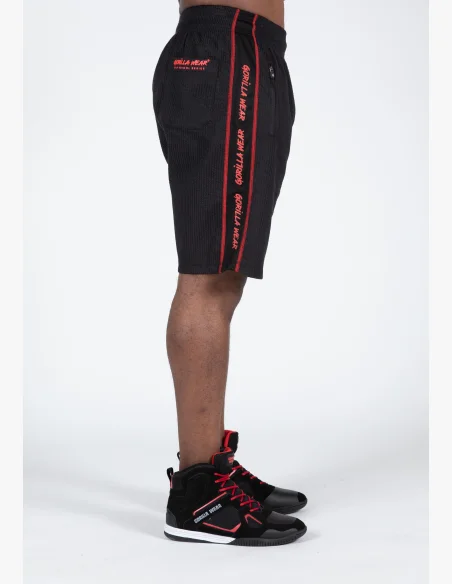 Gorilla Wear men's shorts Buffalo Old School – black / red