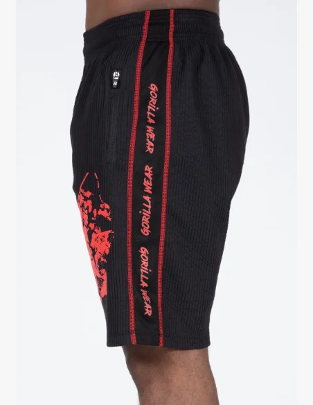 Gorilla Wear men's shorts Buffalo Old School – black / red