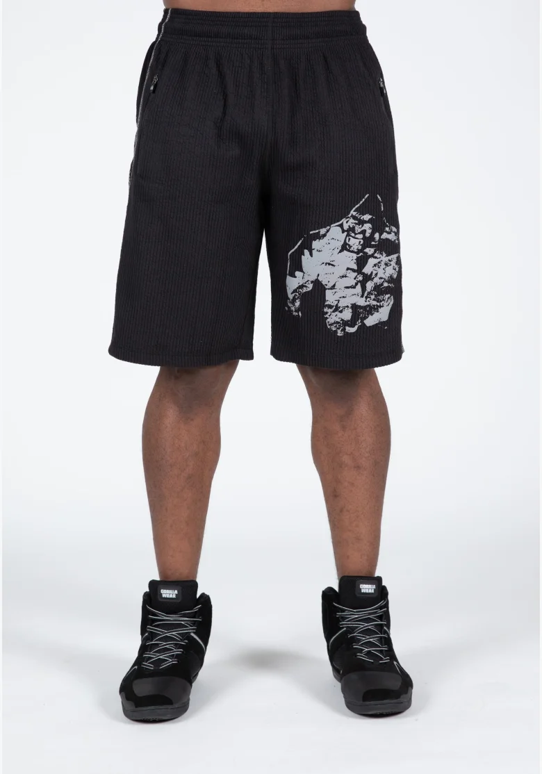 Gorilla Wear men's shorts Buffalo Old School – black / gray