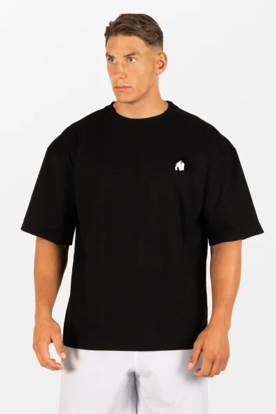 Gorilla Wear men's oversized t-shirt Kingston – black 2