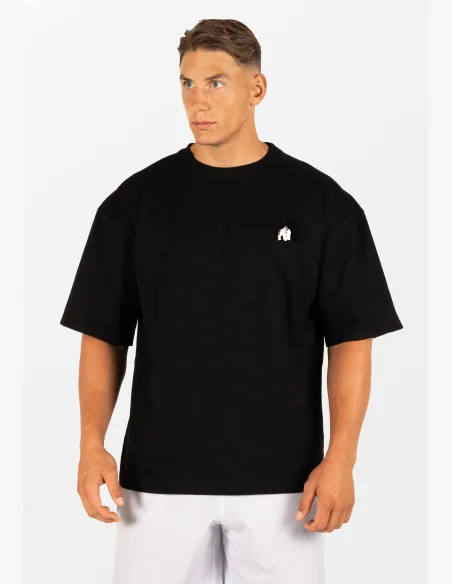 Gorilla Wear men's oversized t-shirt Kingston – black