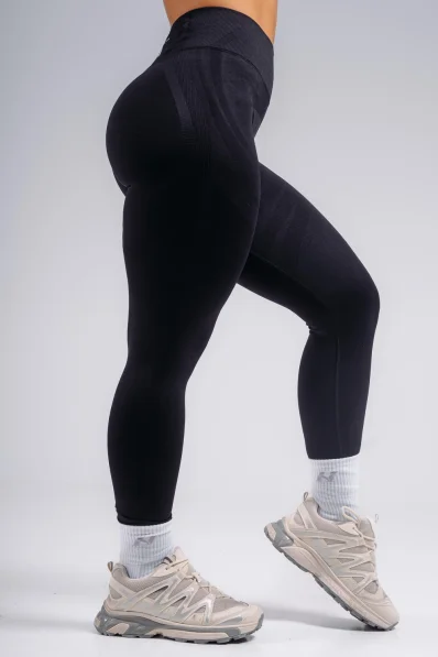NEBBIA High-waist extra push-up leggings PRIMAL black 2