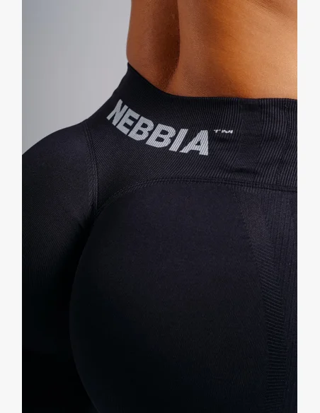 NEBBIA High-waist extra push-up leggings PRIMAL black