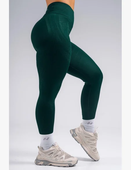 NEBBIA High-waist extra push-up leggings PRIMAL green