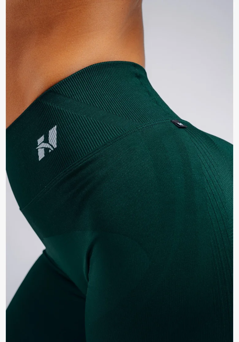 NEBBIA High-waist extra push-up leggings PRIMAL green