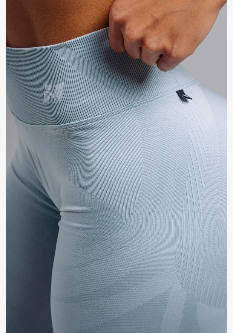 NEBBIA High-waist extra push-up leggings PRIMAL blue