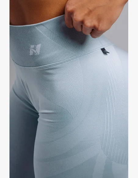 NEBBIA High-waist extra push-up leggings PRIMAL blue