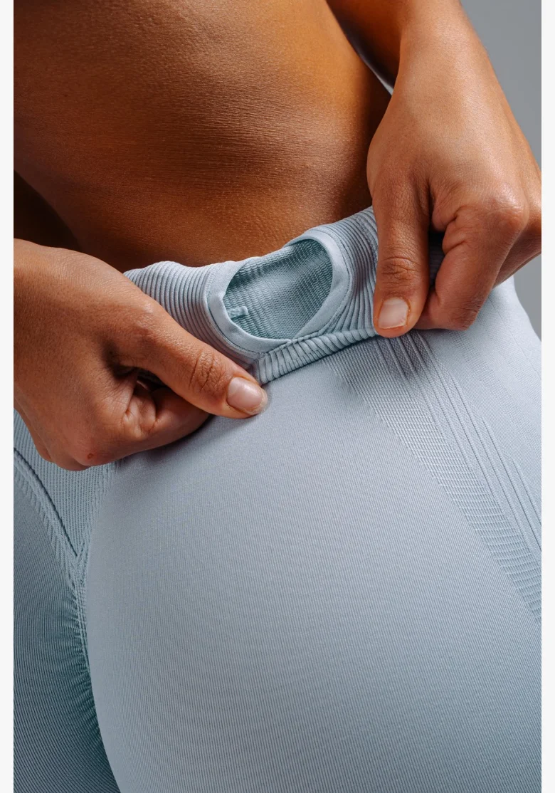 NEBBIA High-waist extra push-up leggings PRIMAL blue