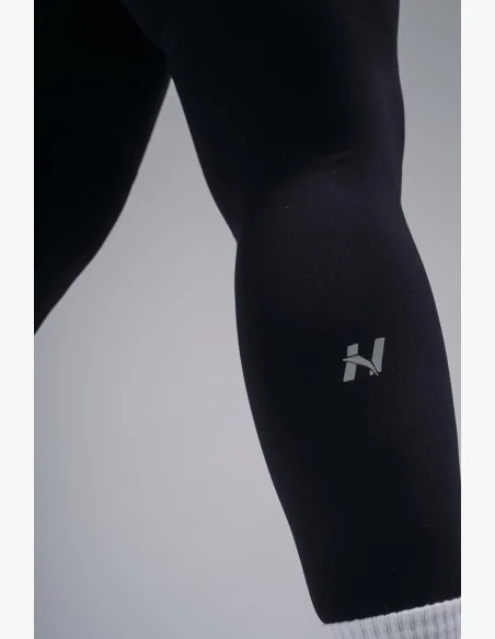 NEBBIA High-waist shaping leggings with pockets PRIMAL black