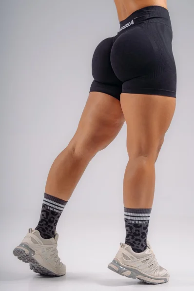 NEBBIA Extra push-up shorts PRIMAL black