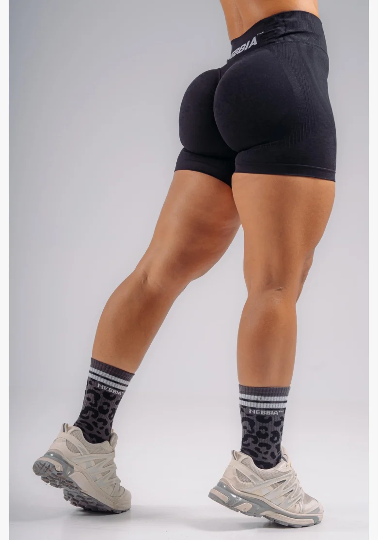 NEBBIA Extra push-up shorts PRIMAL black