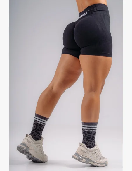 NEBBIA Extra push-up shorts PRIMAL black