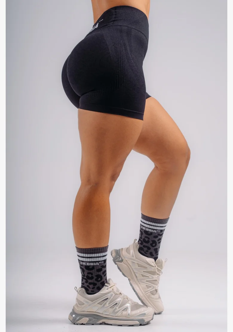 NEBBIA Extra push-up shorts PRIMAL black