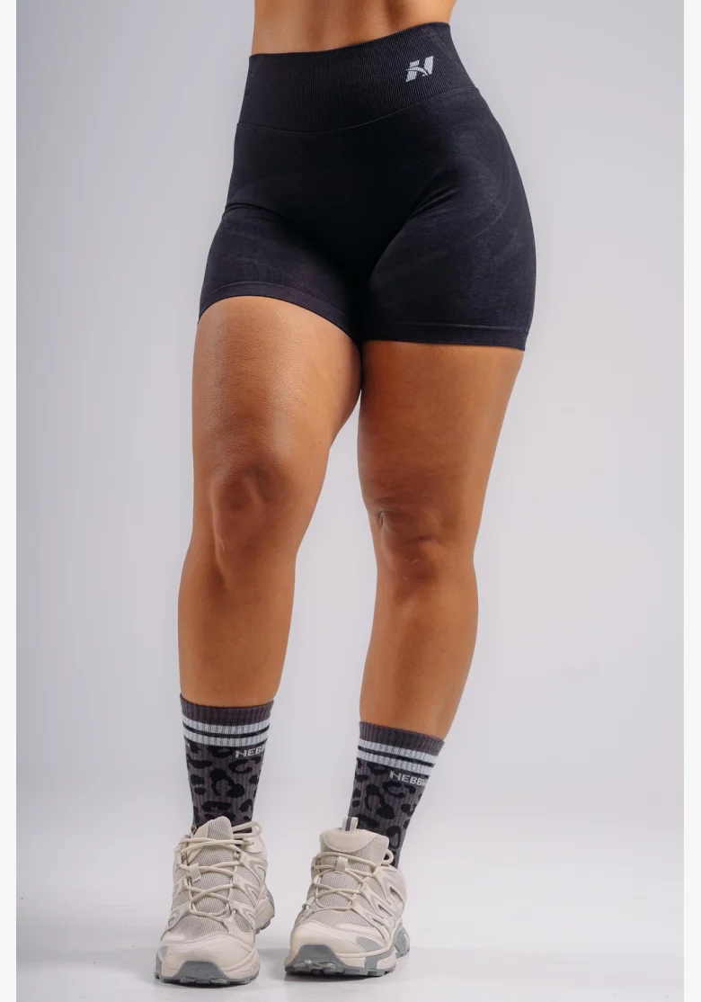 NEBBIA Extra push-up shorts PRIMAL black