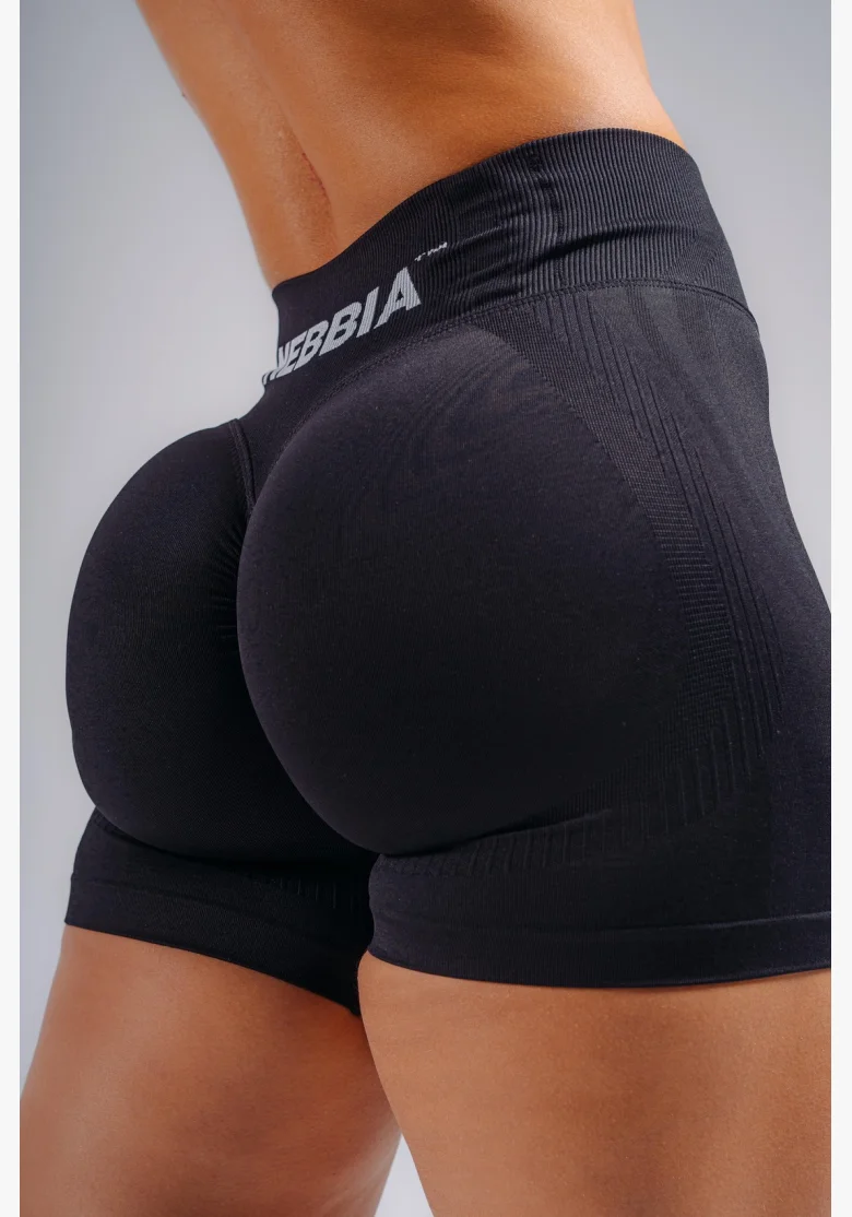 NEBBIA Extra push-up shorts PRIMAL black