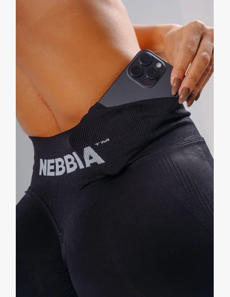 NEBBIA Extra push-up shorts PRIMAL black