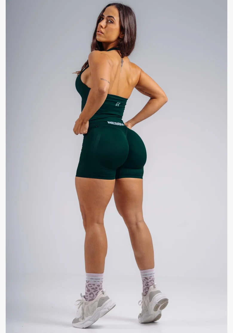 NEBBIA Extra push-up shorts PRIMAL green