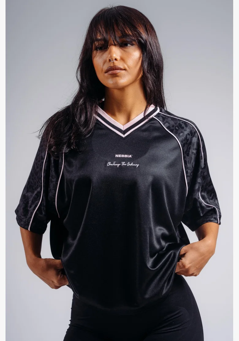 NEBBIA Oversized T-shirt '97 PRIMAL black