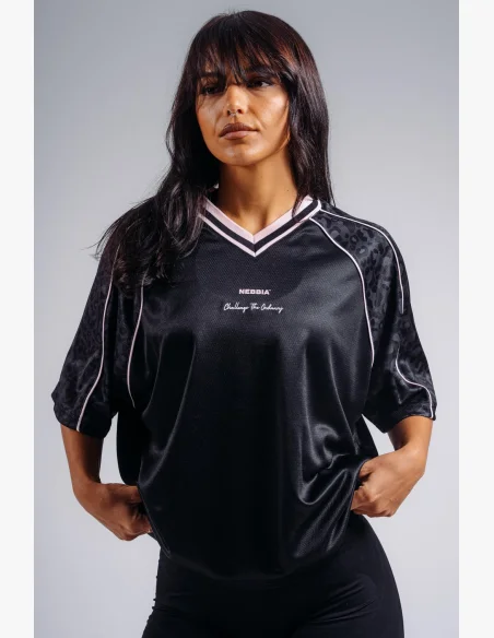 NEBBIA Oversized T-shirt '97 PRIMAL black