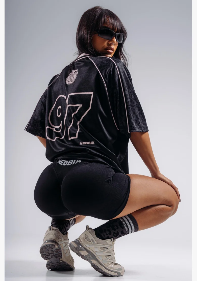 NEBBIA Oversized T-shirt '97 PRIMAL black